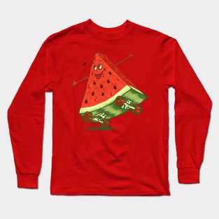 watermelon skate Long Sleeve T-Shirt